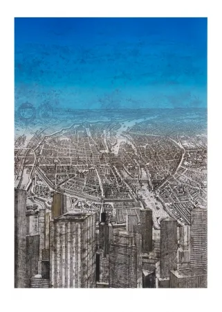 蚀刻飞尘法 Salzmann - Paris de la Défense