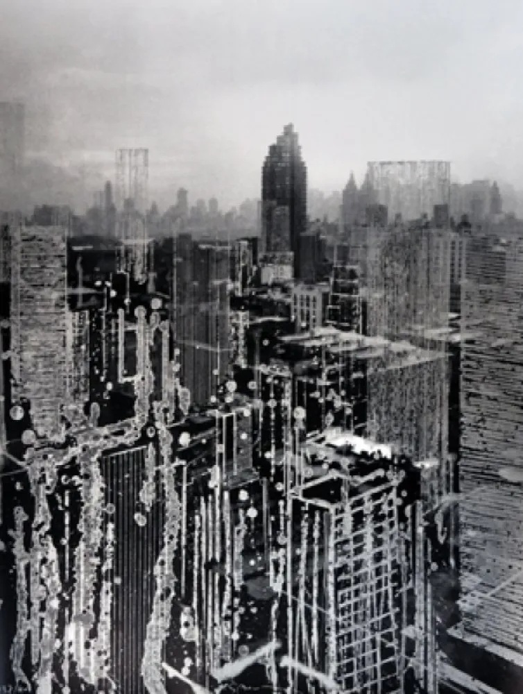 版画 Salzmann - SILVER BUILDING