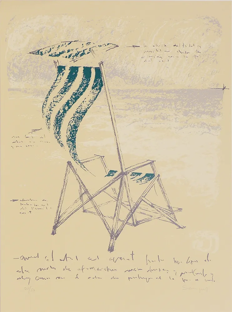 丝网印刷 Sampol - Sin Título