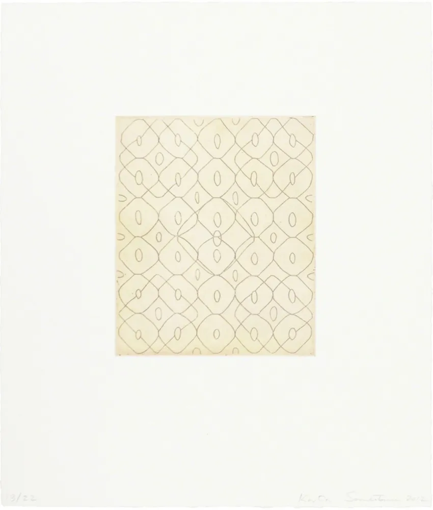 版画 Santibañez - El silencio de los recuerdos