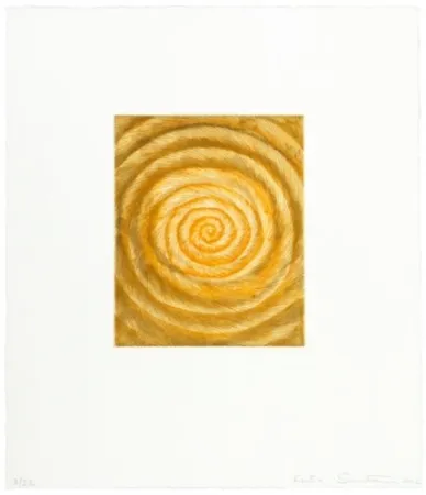 版画 Santibañez - La espiral caprichosa