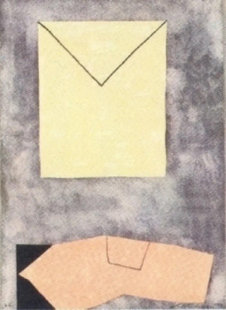 石版画 Santomaso - Composition 2