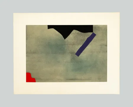 蚀刻飞尘法 Santomaso - Forma in caduta