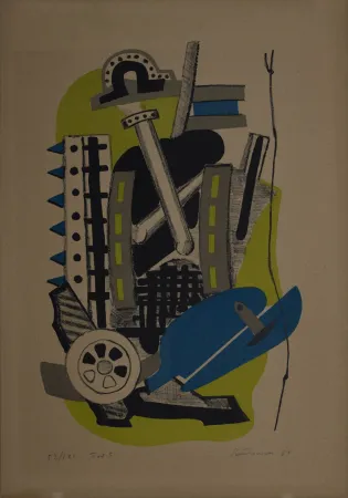 石版画 Santomaso - Tav. 5