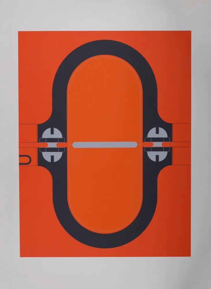 丝网印刷 Sato - Composition Pop (Animals of the night), 1971