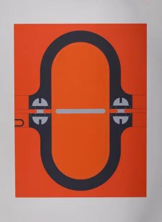 丝网印刷 Sato - Composition Pop (Animals of the night), 1971