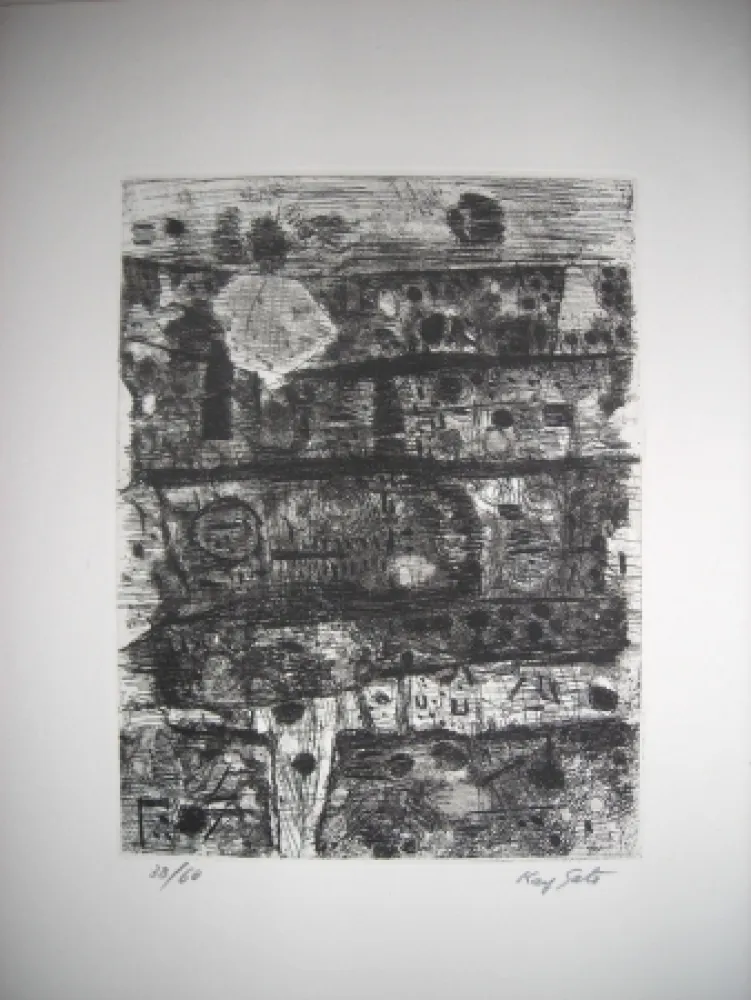 蚀刻版画 Sato - The international avant garde 2