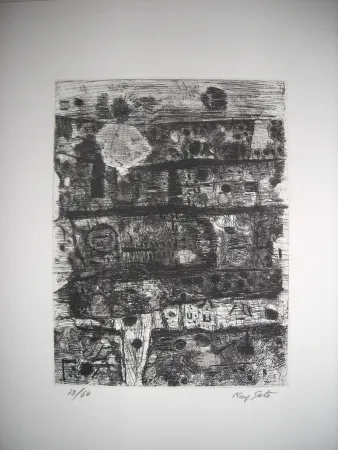 蚀刻版画 Sato - The international avant garde 2