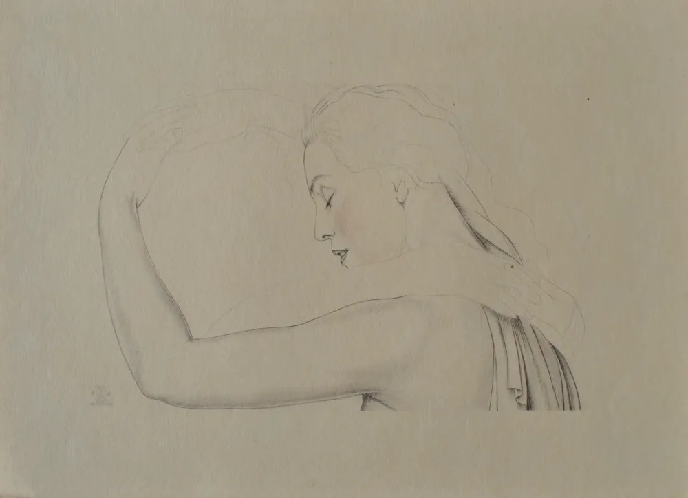 版画 Sauer - Tendresse