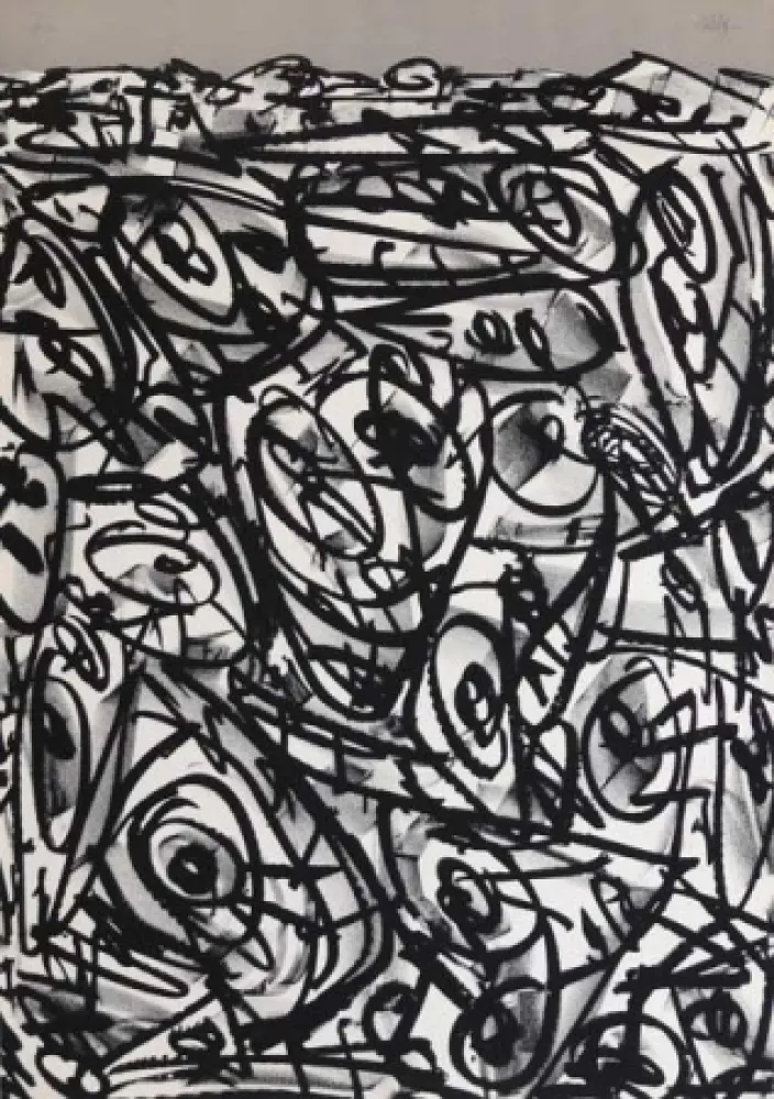 石版画 Saura - Antonio Saura