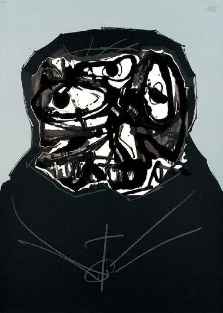 丝网印刷 Saura - Aphorismen V