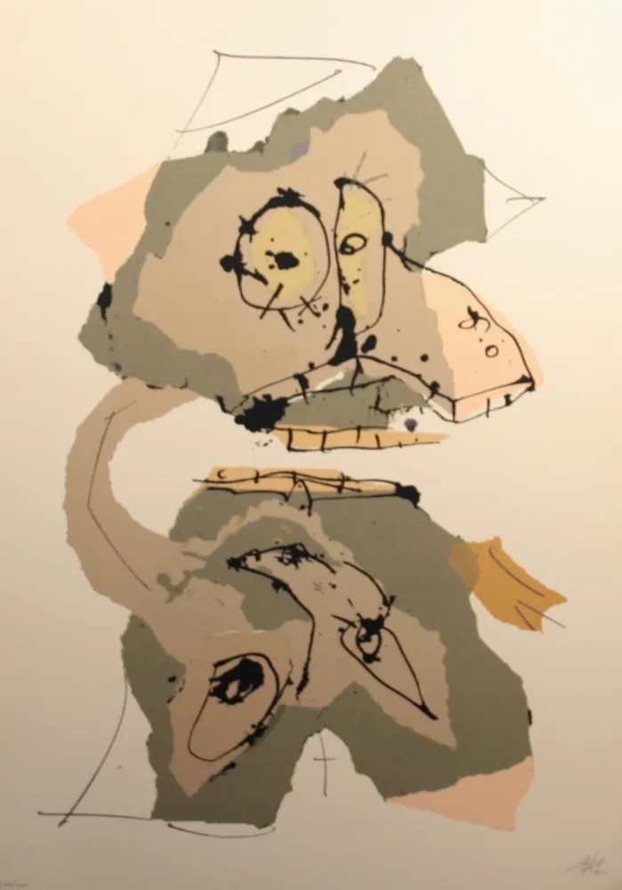 丝网印刷 Saura - Aphorismos de Lichteberg