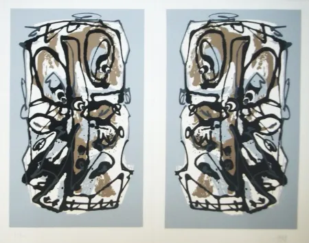 丝网印刷 Saura - Babel de una noche de San Juan