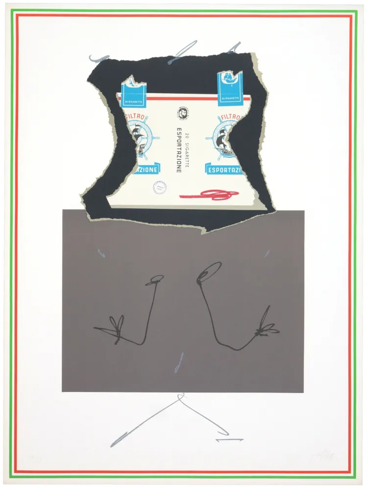 石版画 Saura - Carla