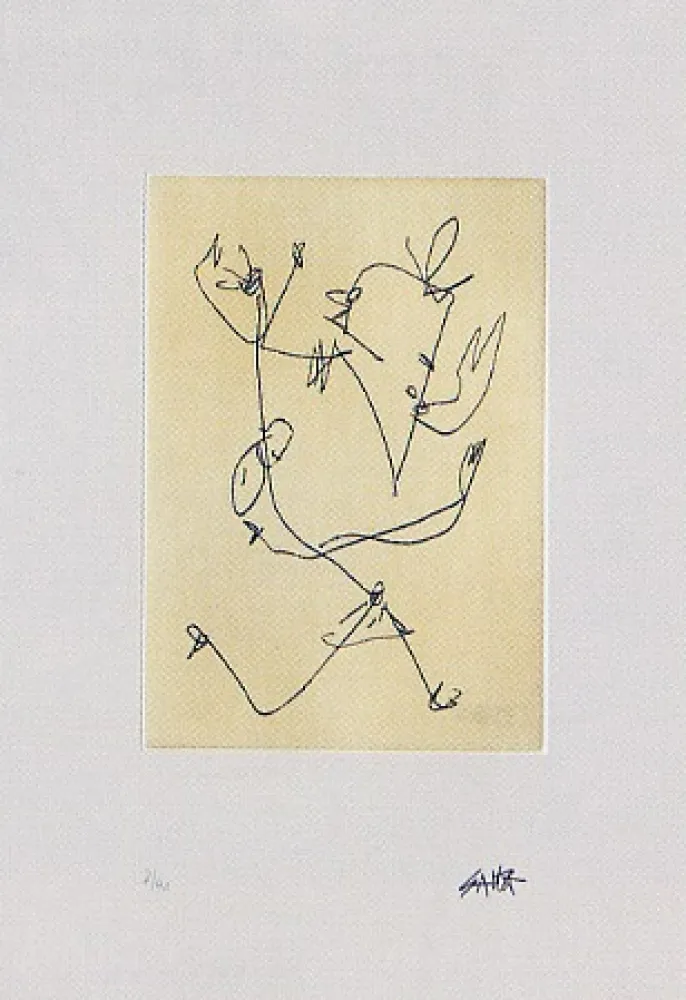 版画 Saura - Carmen II 