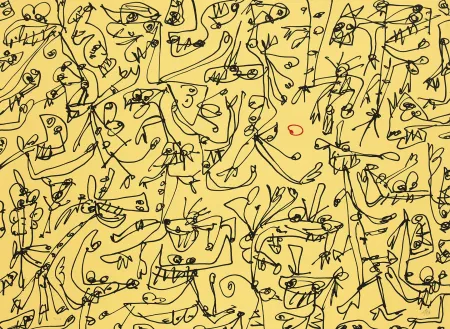 石版画 Saura - Danse du soleil 