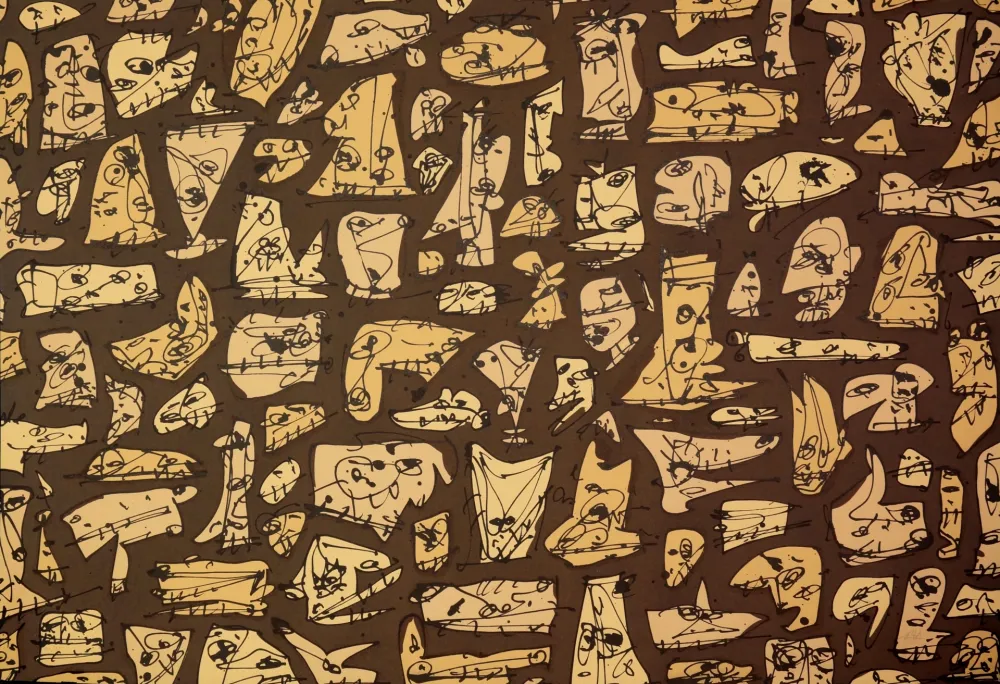 石版画 Saura - DIADA II