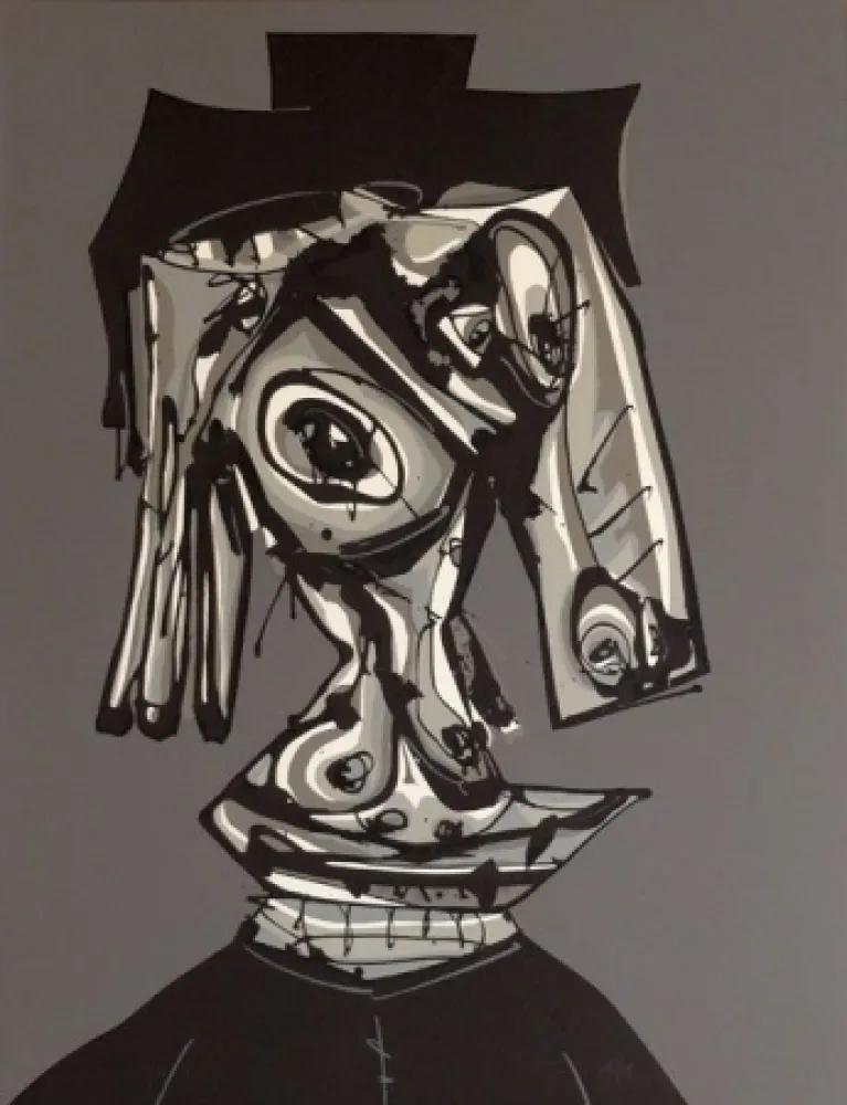 石版画 Saura - Dora Maar III