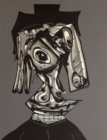 石版画 Saura - Dora Maar III