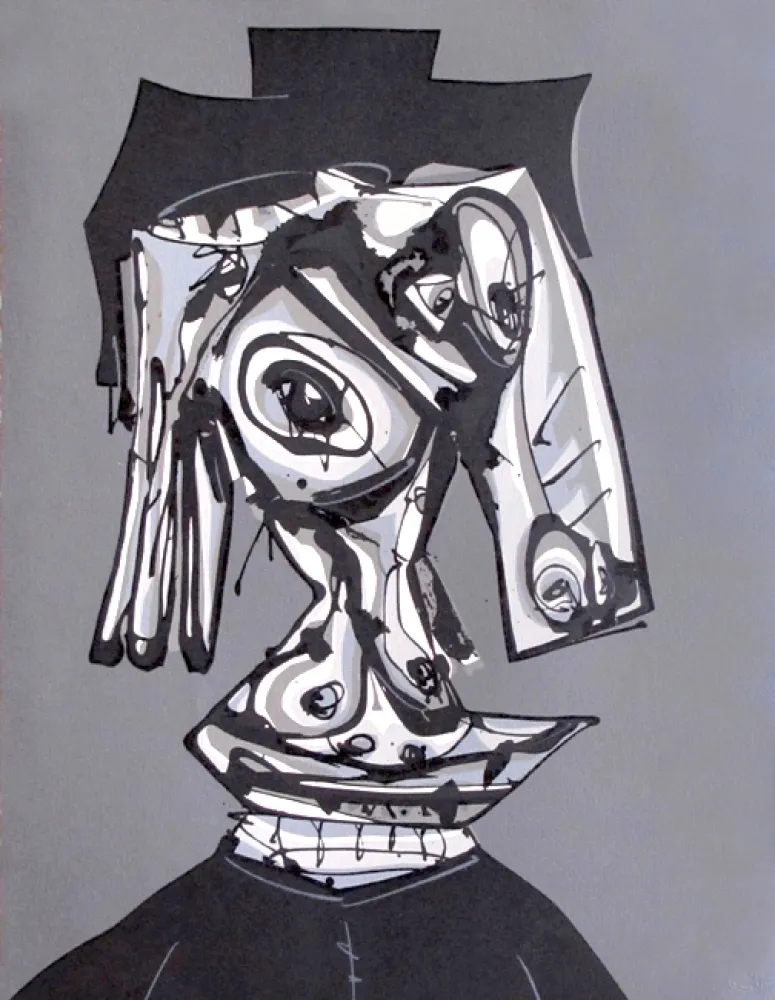 石版画 Saura - Dora Maar III