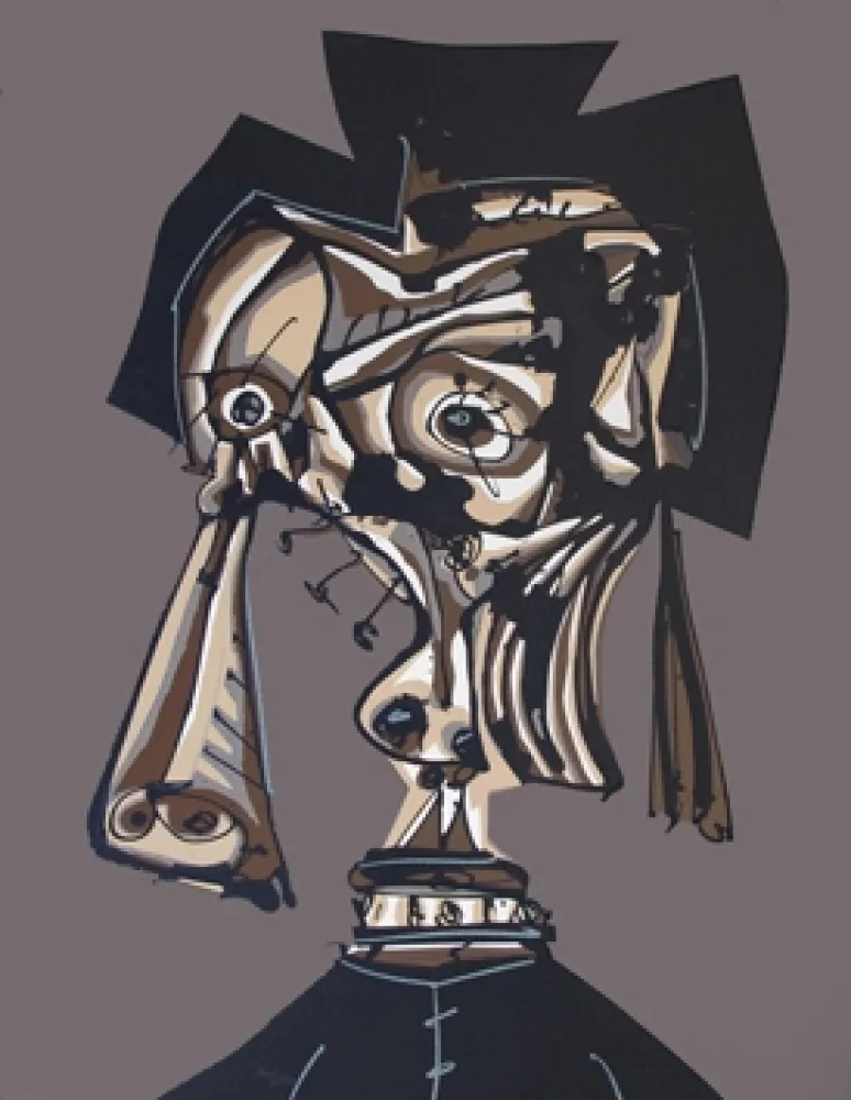 石版画 Saura - Dora Maar IV