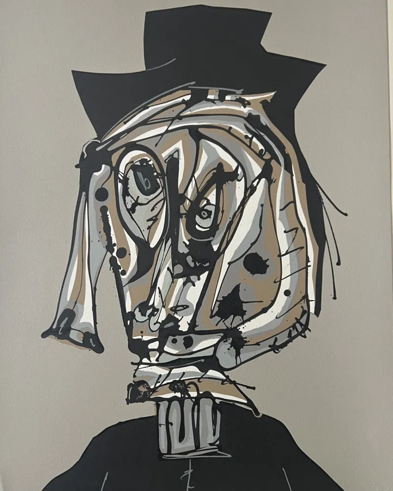 石版画 Saura - Dora Maar Visitada I -  Atelier Clot, Bramsen & Co