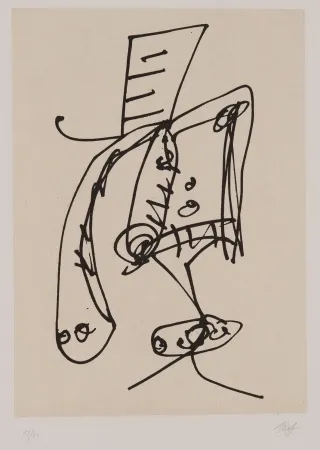 蚀刻飞尘法 Saura - Frauen portrait mit Hut 2