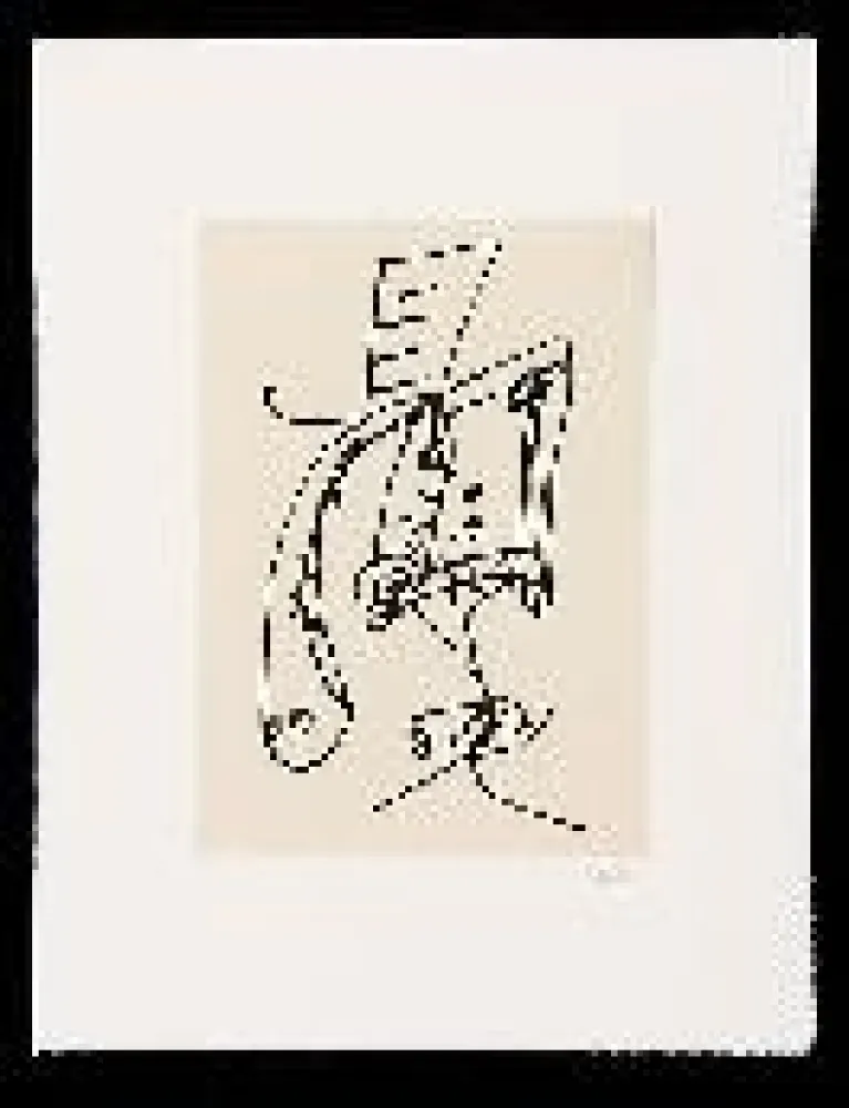 蚀刻飞尘法 Saura - Frauen portrait mit Hut 2