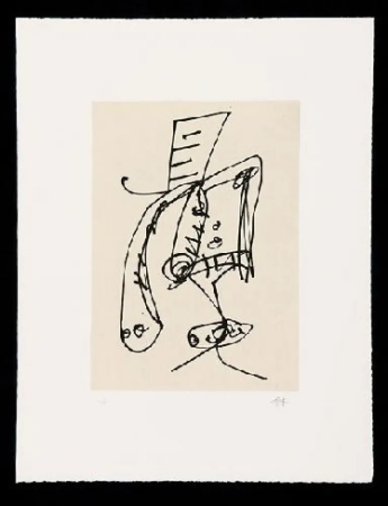 蚀刻飞尘法 Saura - FRAUEN PORTRAIT MIT HUT