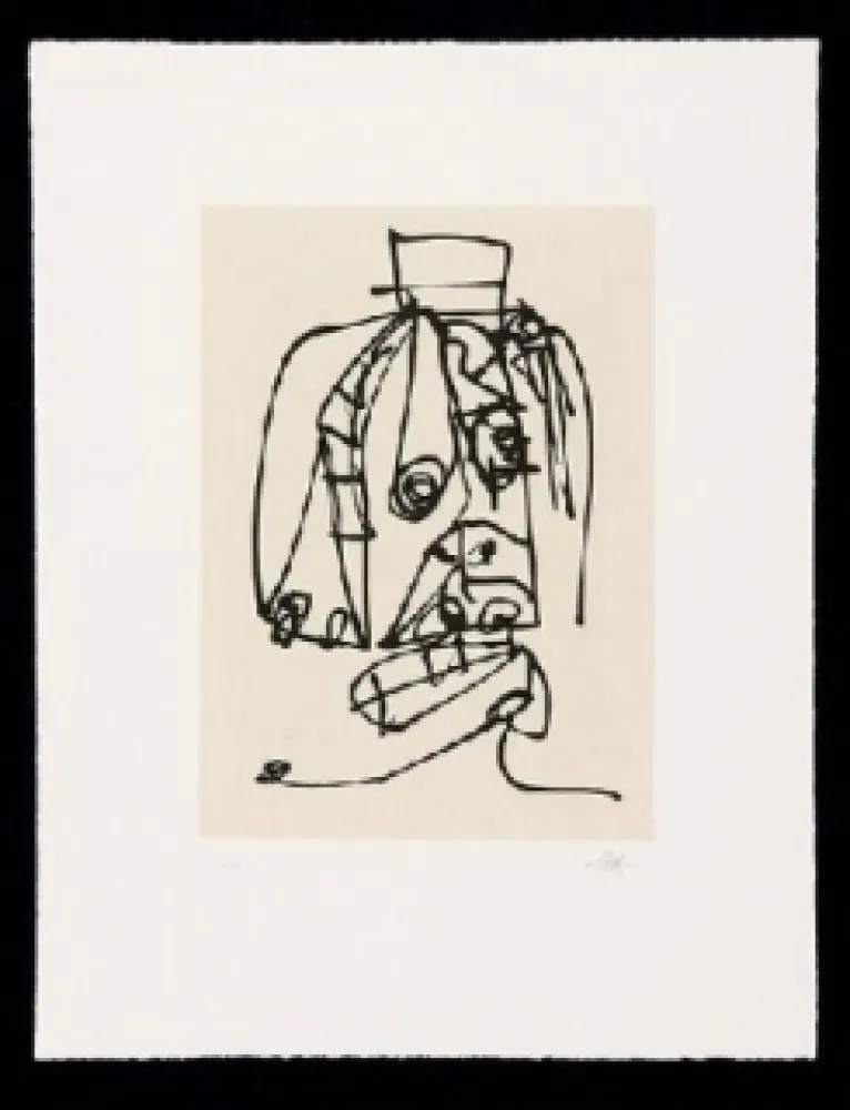 蚀刻飞尘法 Saura - Frauen Portrait mit Hut 3