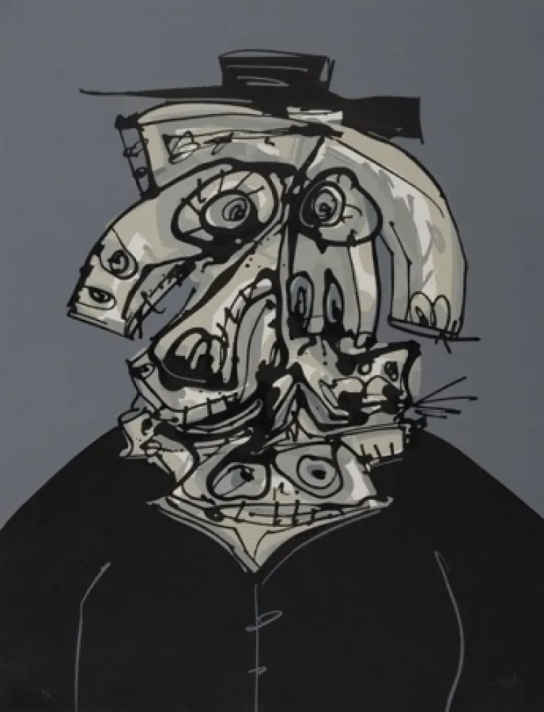 石版画 Saura - Galeria de America