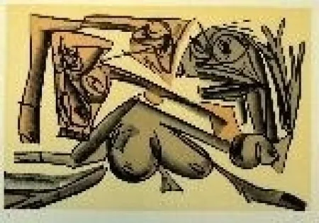 石版画 Saura - Kafka 10