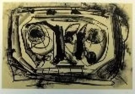 石版画 Saura - Kafka 8