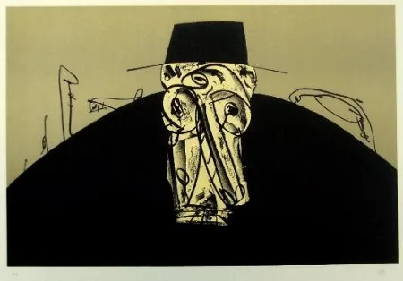 石版画 Saura - Kafka