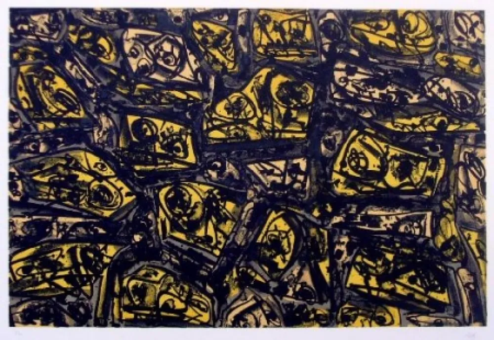 石版画 Saura - Kafka