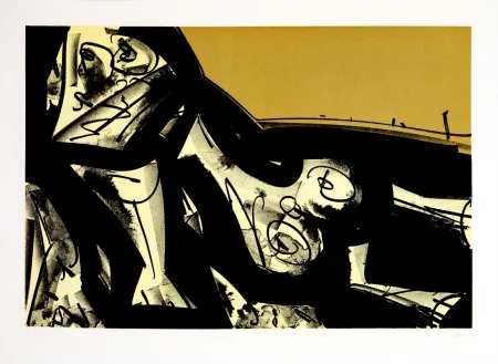 石版画 Saura - Kafka - Tagebücher I