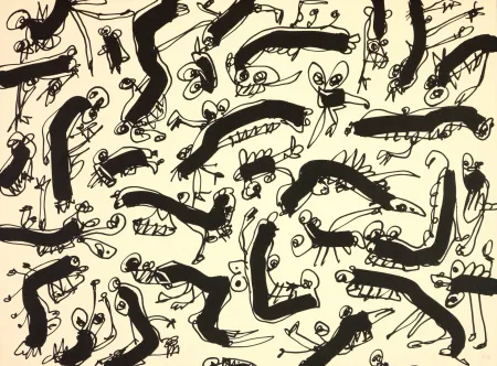 石版画 Saura - L'envie