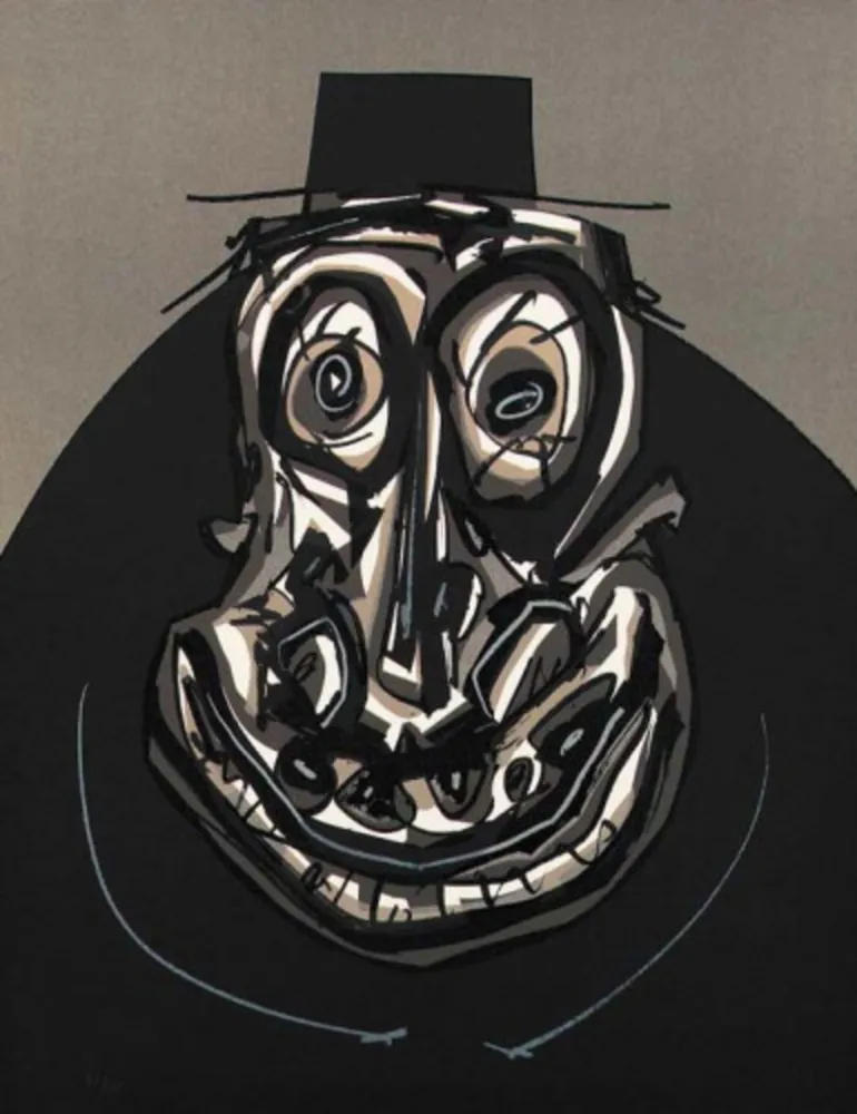 石版画 Saura - Melanchton I