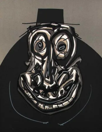 石版画 Saura - Melanchton I