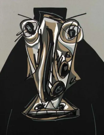 石版画 Saura - Melanchton III