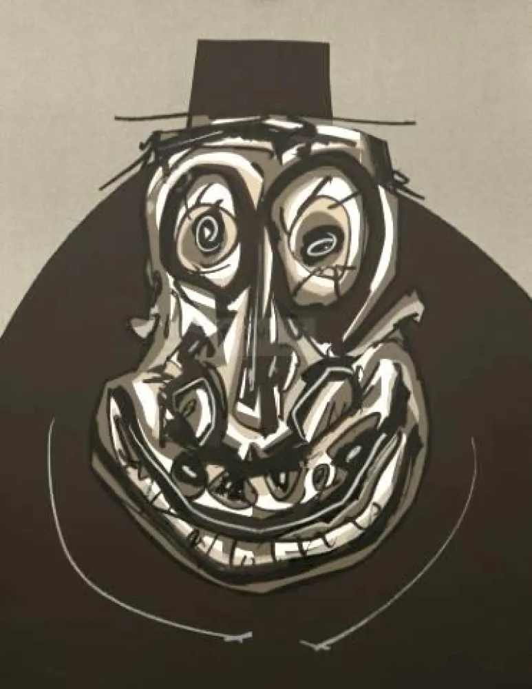 石版画 Saura - Melanchton III