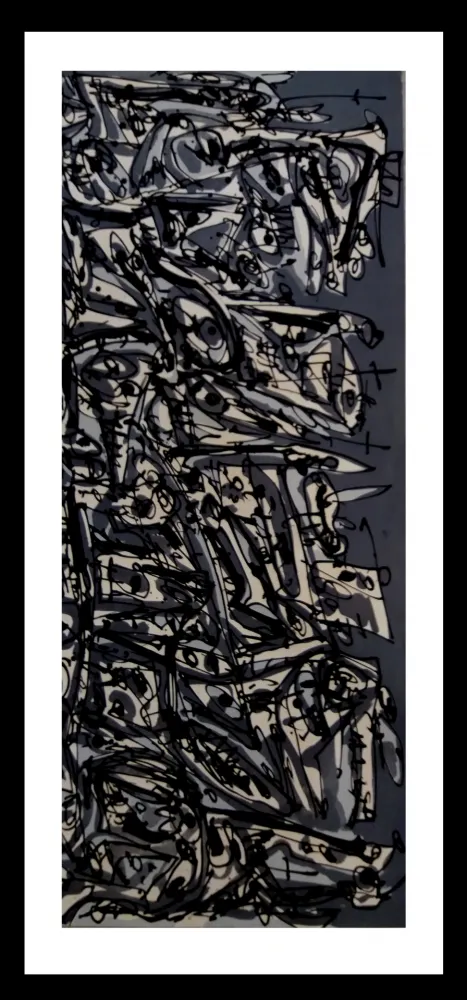 石版画 Saura - NEGRO