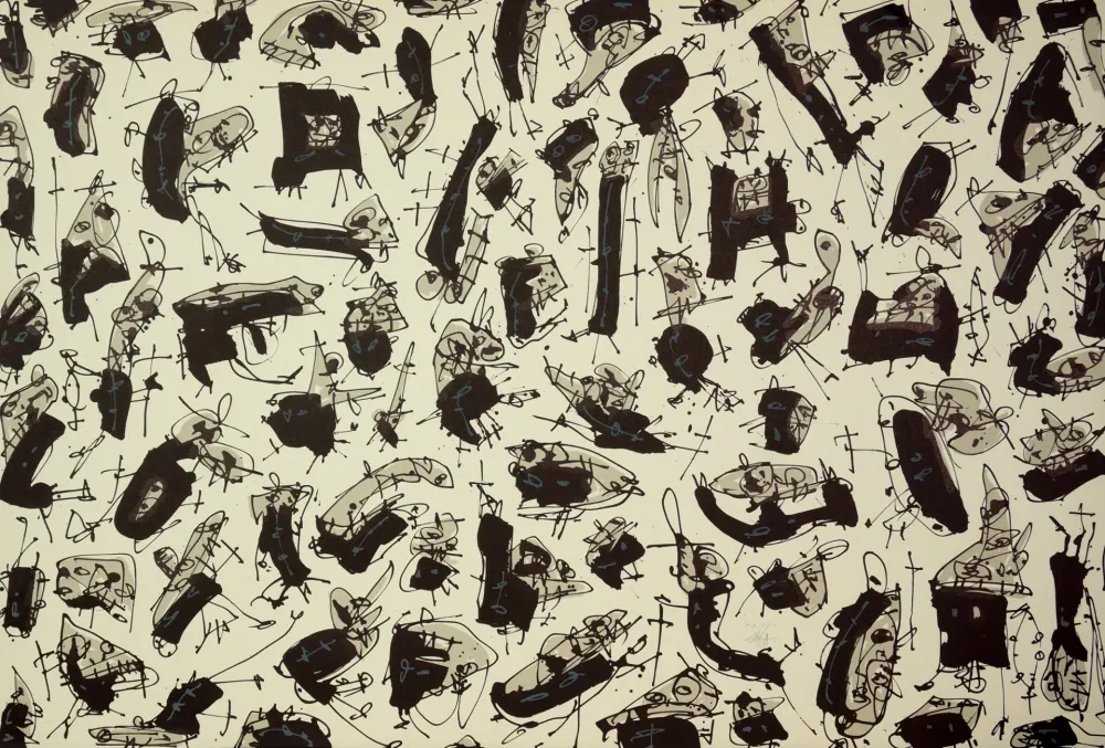 石版画 Saura - Nombre de curés, Planches 3