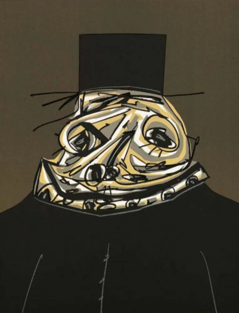 石版画 Saura - Philippe II