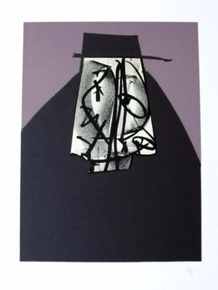 石版画 Saura - Portrait II