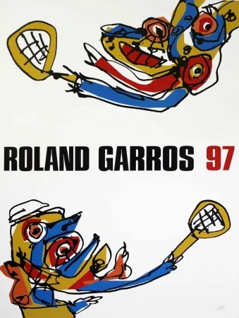 丝网印刷 Saura - Roland Garros 97
