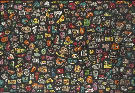 石版画 Saura - Rompecabezas