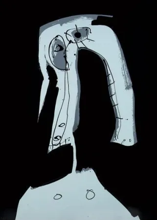 丝网印刷 Saura - Sans Titre 