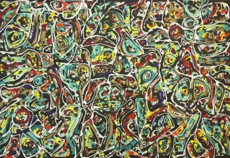 石版画 Saura - The Danger of the Link 