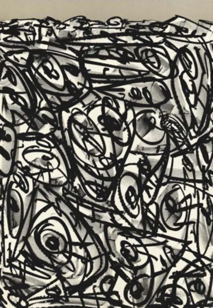 石版画 Saura - Toda persona tiene derecho a la libertad de reunion y de asociacion pacificas